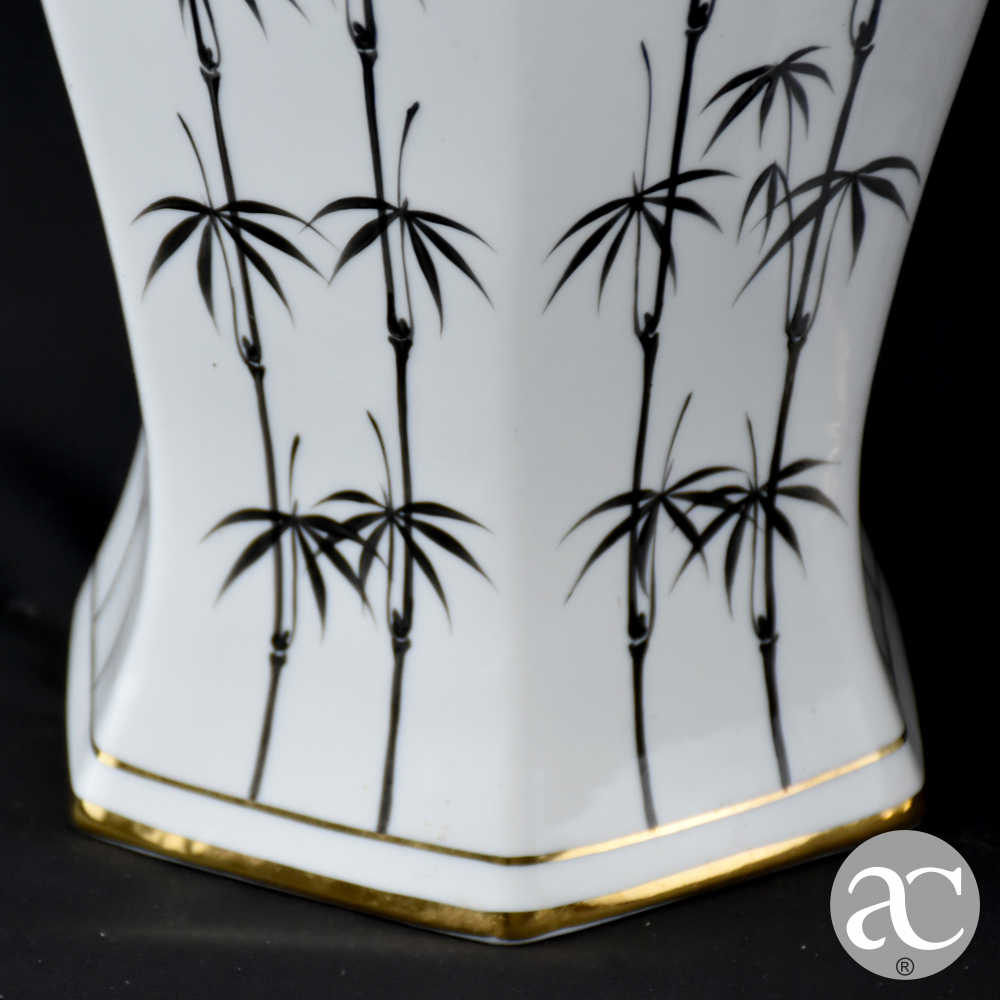 Par de potes com tampa Artibus Bambu AC0668-4