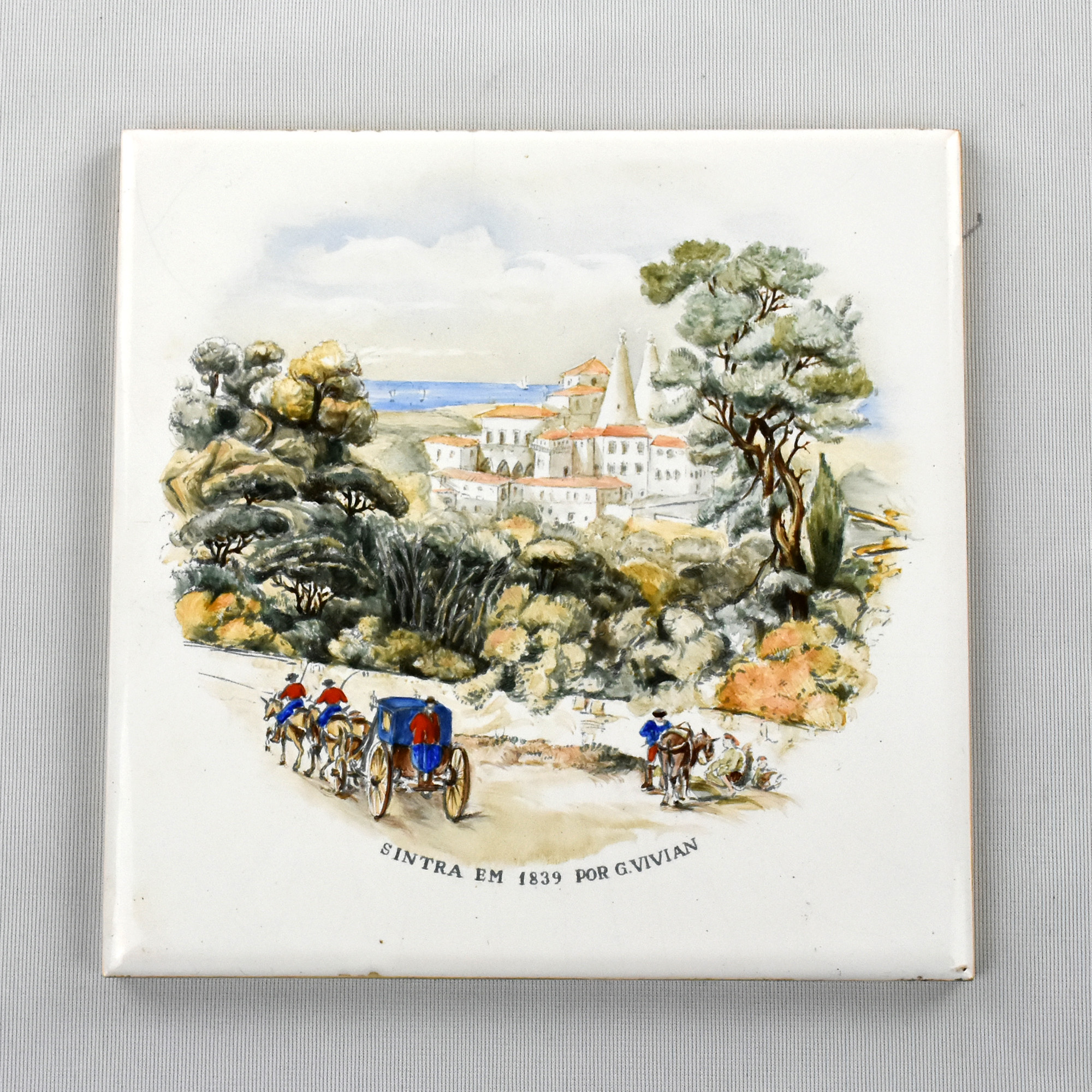 Azulejo da fábrica ARTIBUS paisagem de Sintra AC1623 (1)