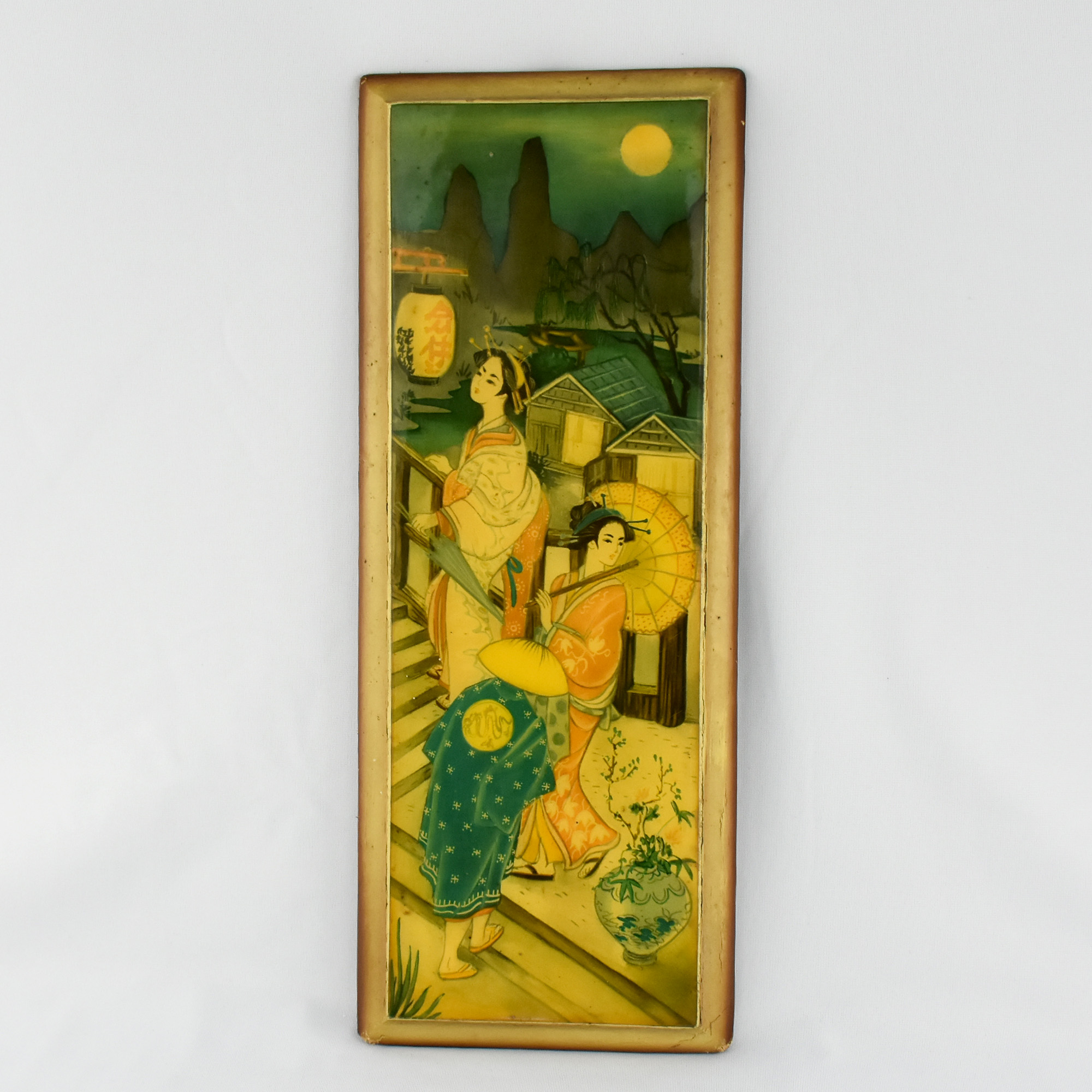 Quadro com figuras orientais AC1196 (1)