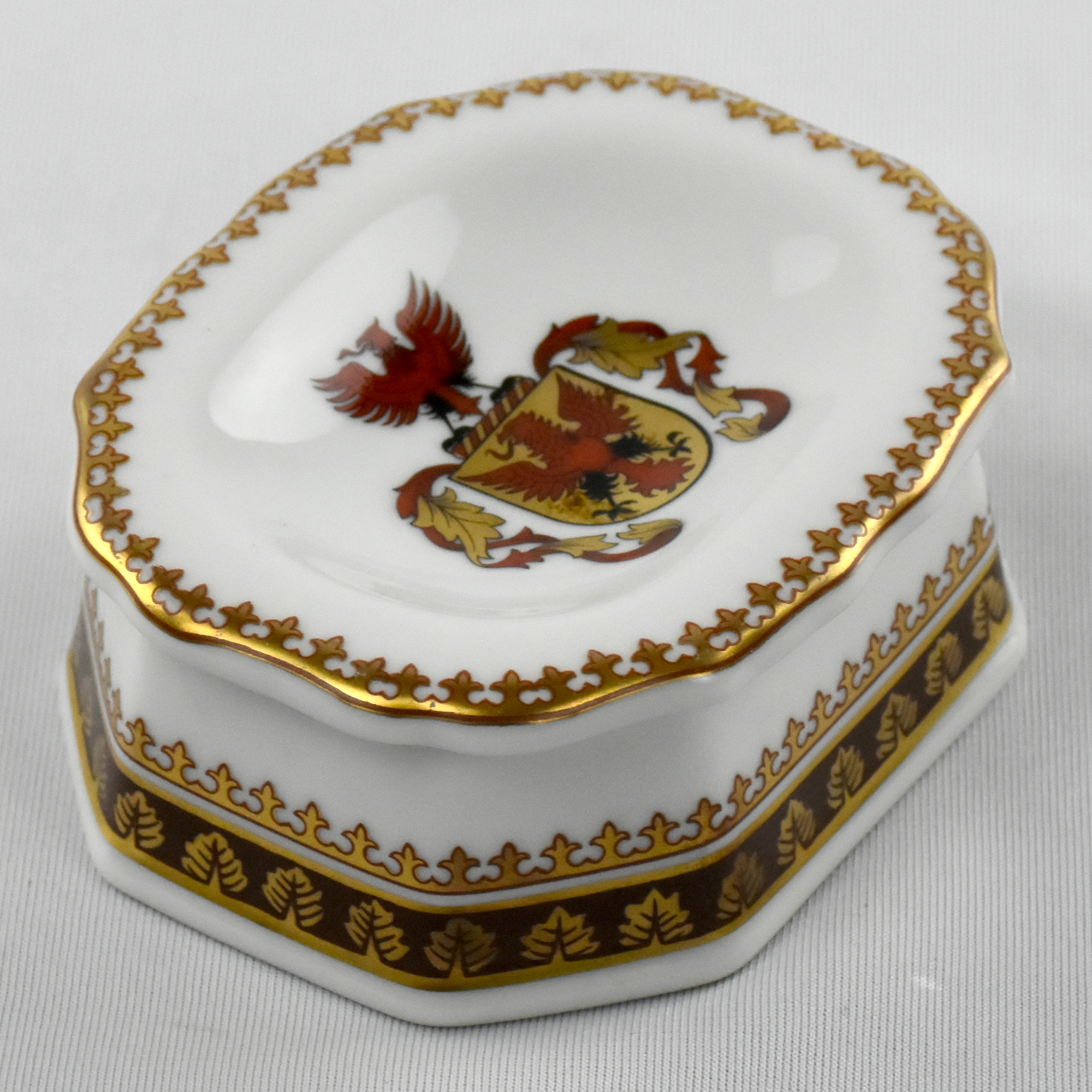 Saleiro Poart Escudo de Armas Aguiar AC1630 (2)