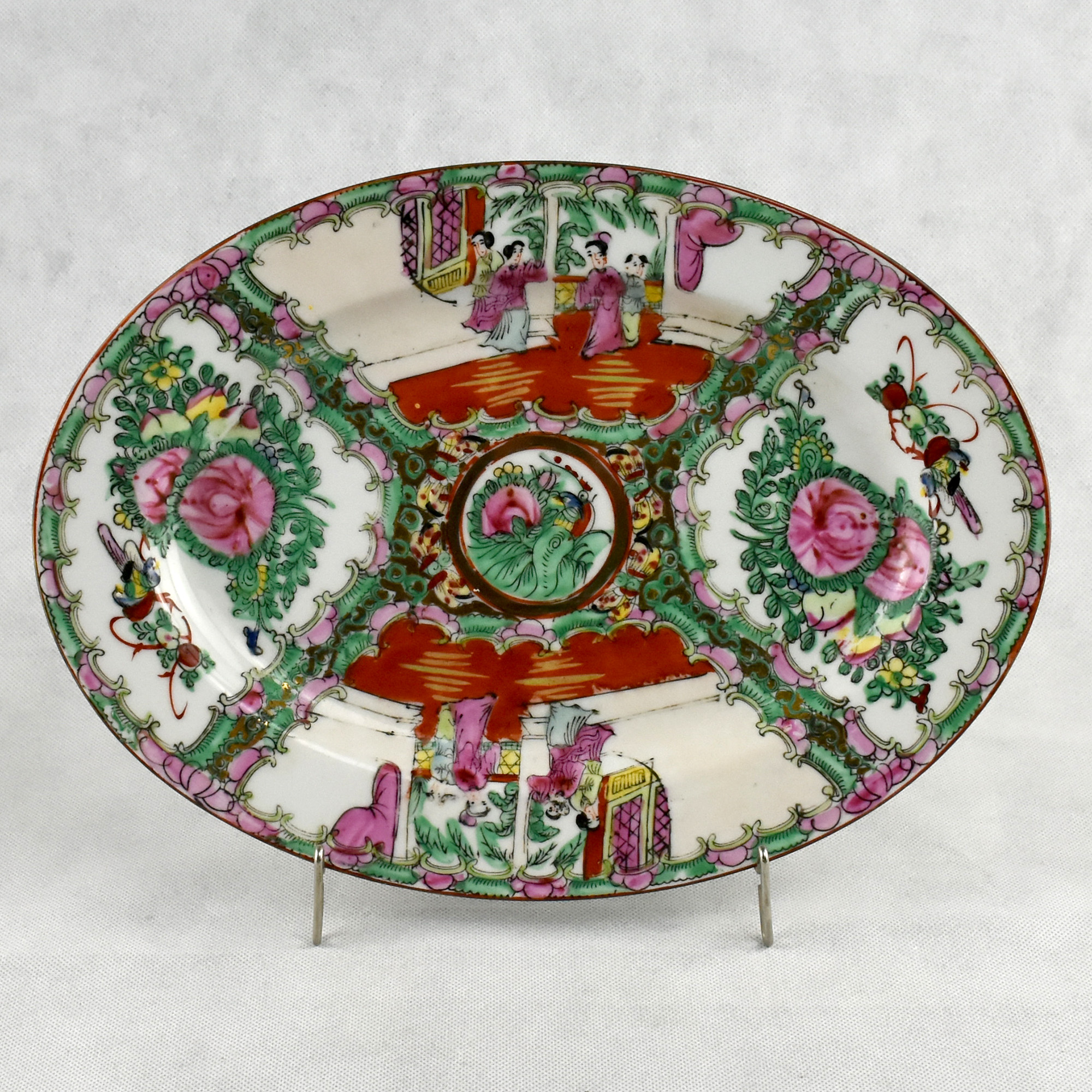 Travessa Mandarim Rose Medallion procelana da China AC0361 (1)