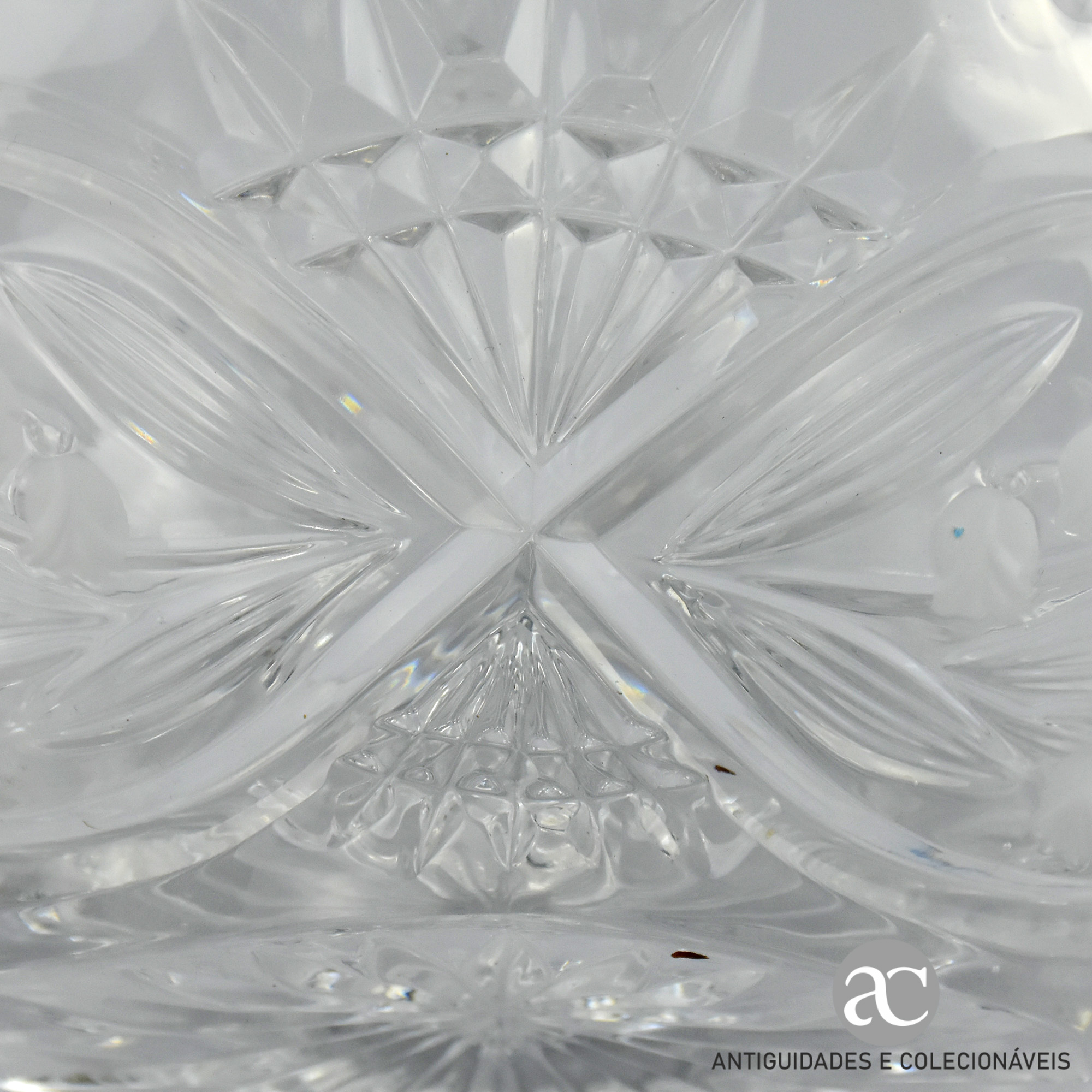Cesta em cristal incolor, lapidado AC0164-7
