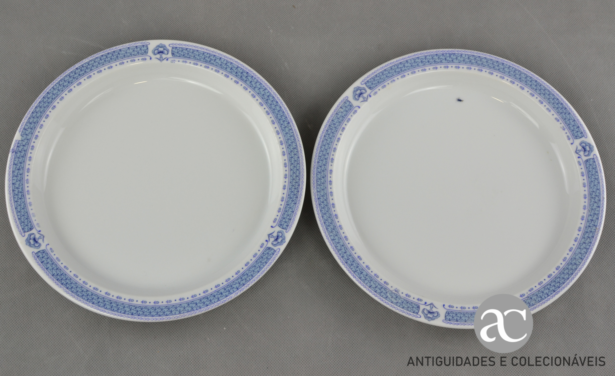 Conjunto de 3 pratos Porcelanas JDR AC0302
