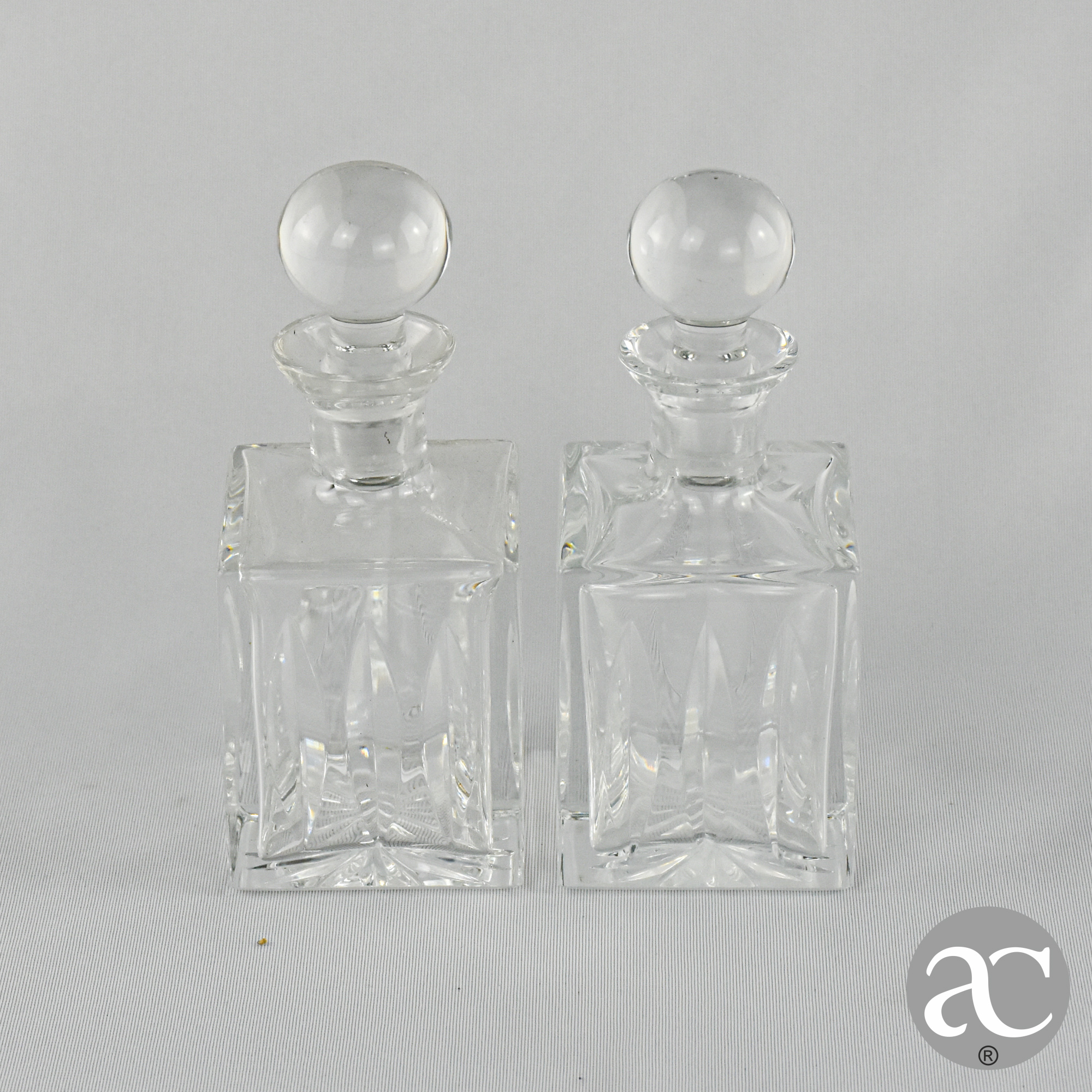 par de frascos cristal Atlantis AC0177