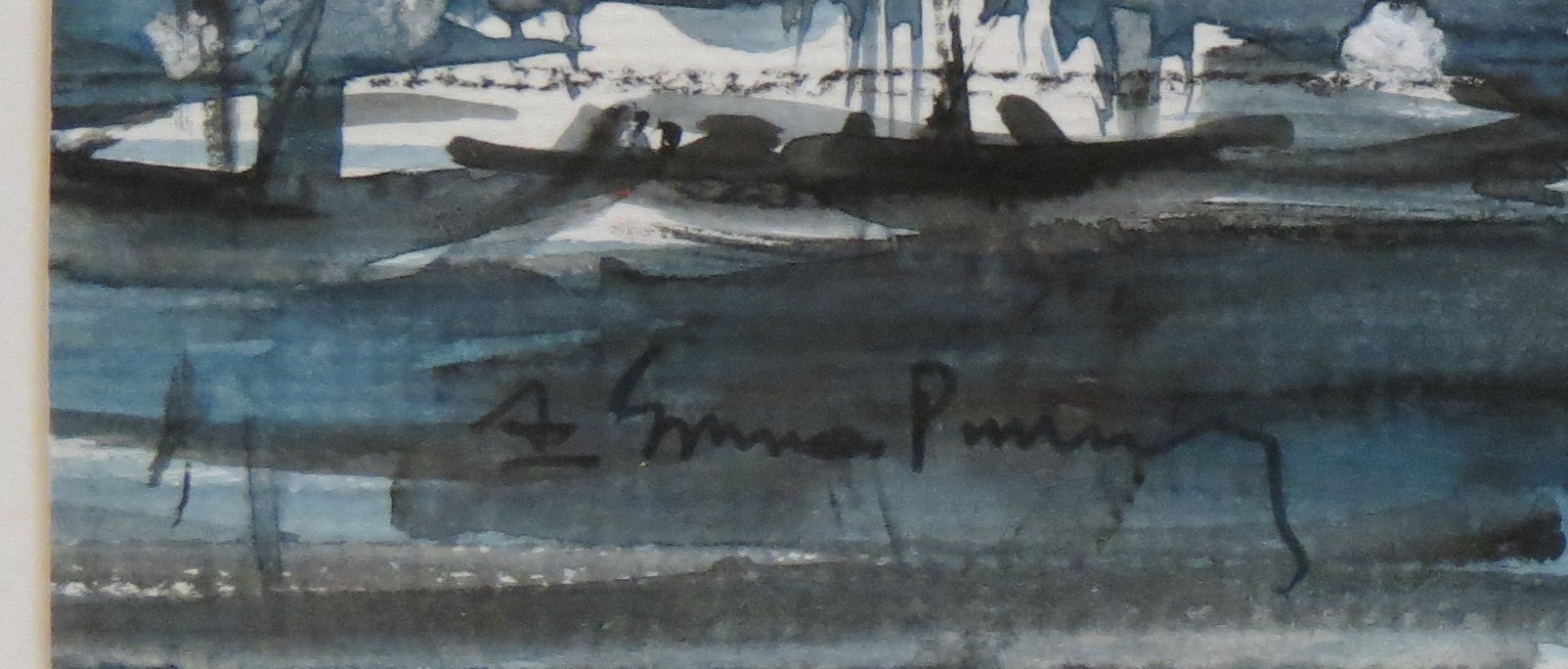 Aguarela de Alberto de Sousa Pereira AC1185 (3)