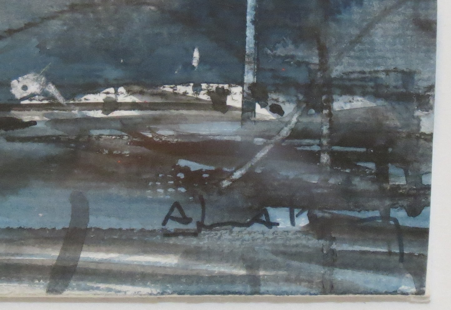 Aguarela de Alberto de Sousa Pereira AC1186 (3)