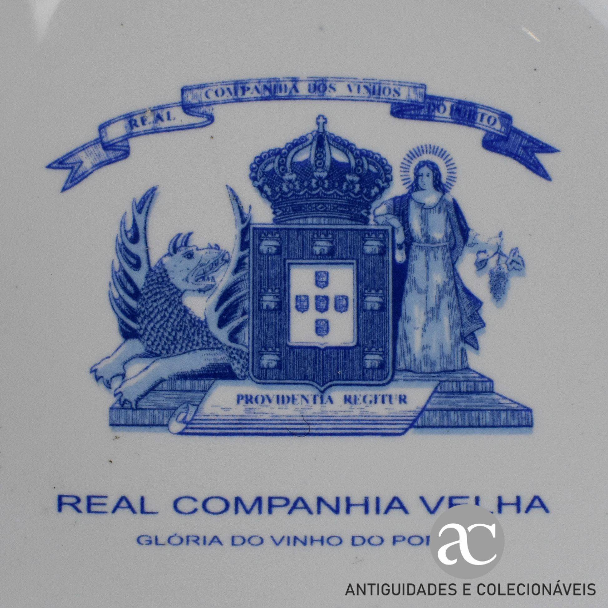 Cinzeiro Real Companhia Velha em Porcelana AC0433-3