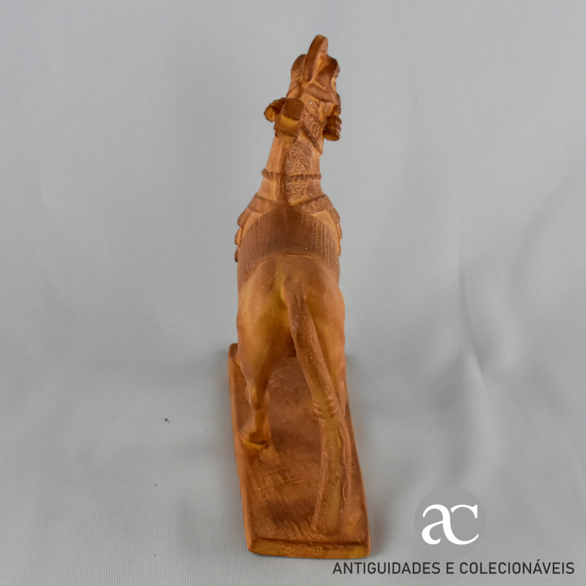 Figura em biscuit de Cavalo 4000 anos de Escultura Equestre - ASSÍRIO AC0818-4