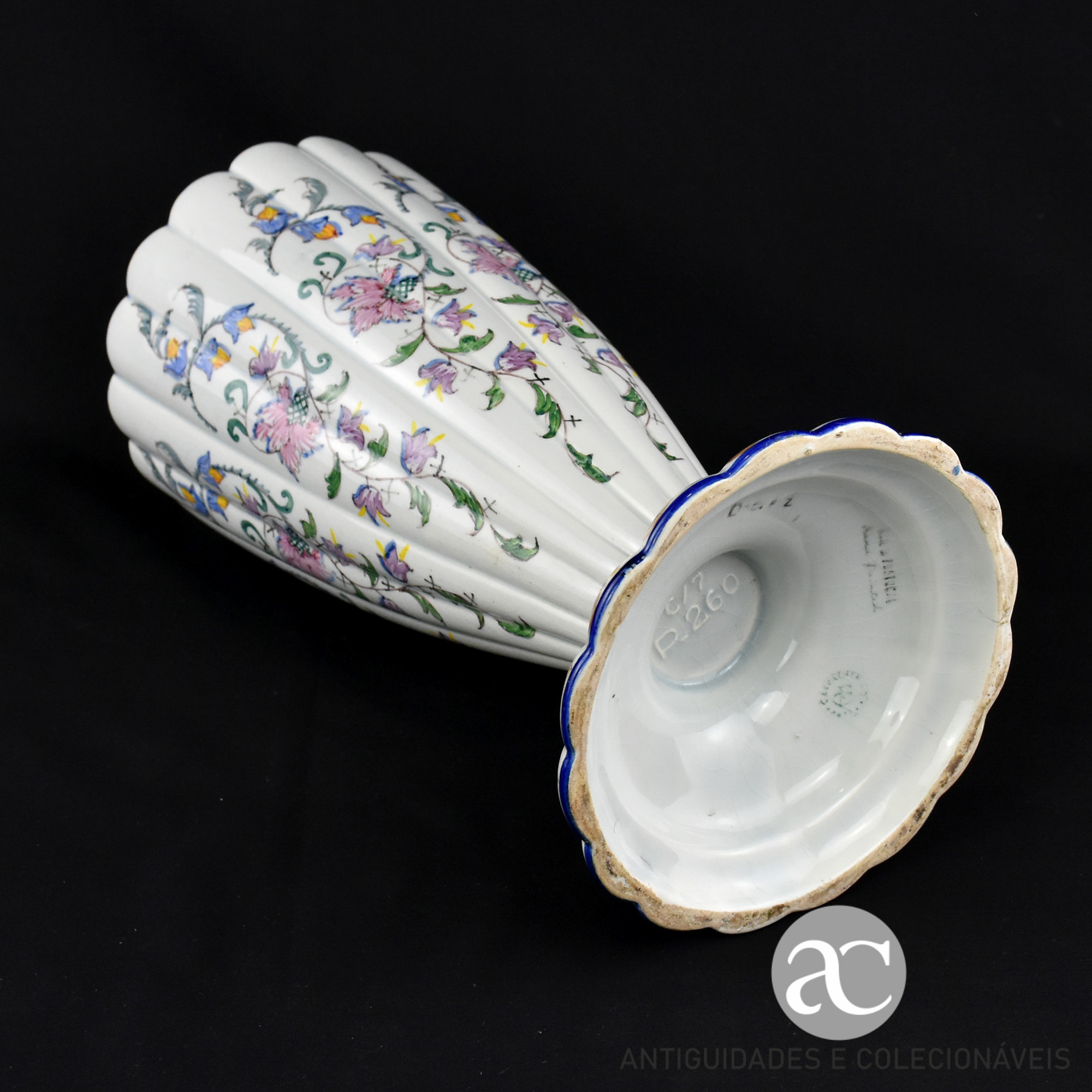 Jarra em Faiança Carvalhinho, pintada à mão AC0627-5