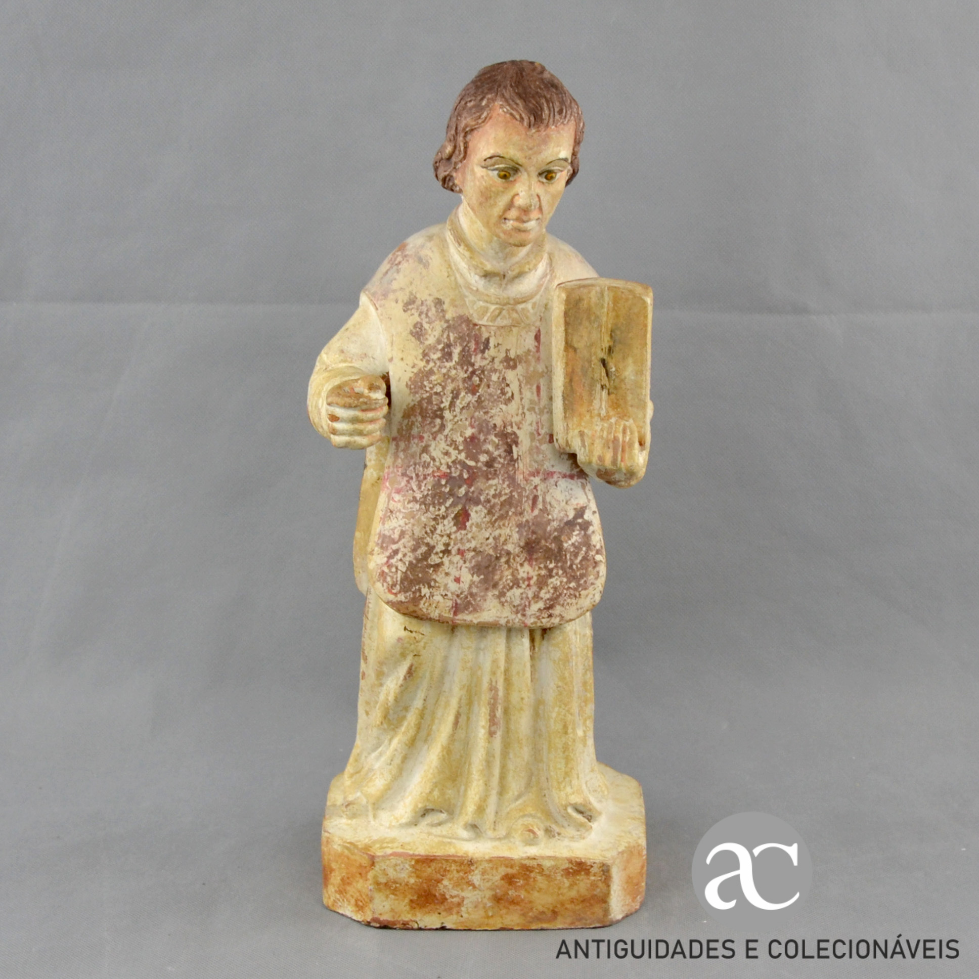 S. Lourenço em Terracota séc. XVII - XVIII AC0692