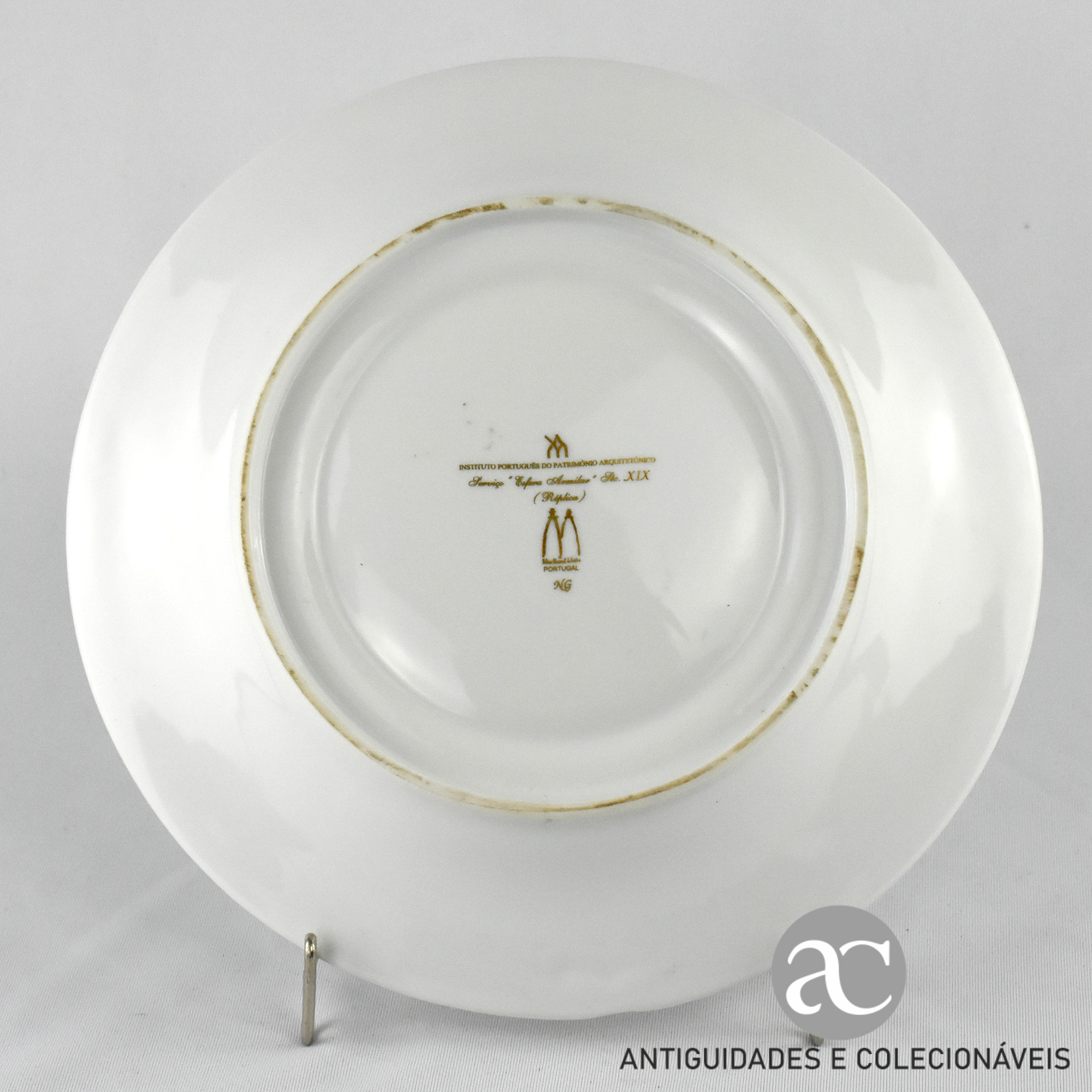 Terrina com apresentador, Brasonada Serviço -Esfera Armilar- AC1445-10