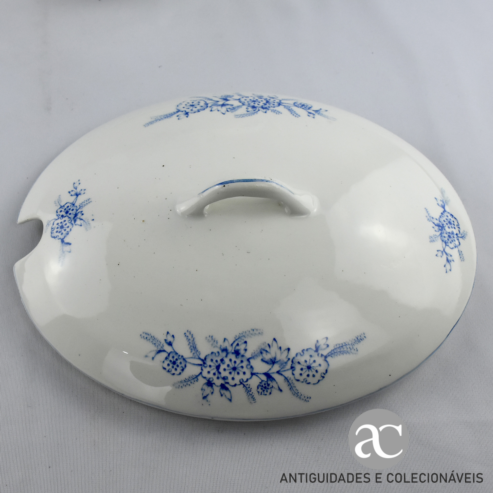 Terrina com tampa e travessa Faiança Massarellos AC0725-10