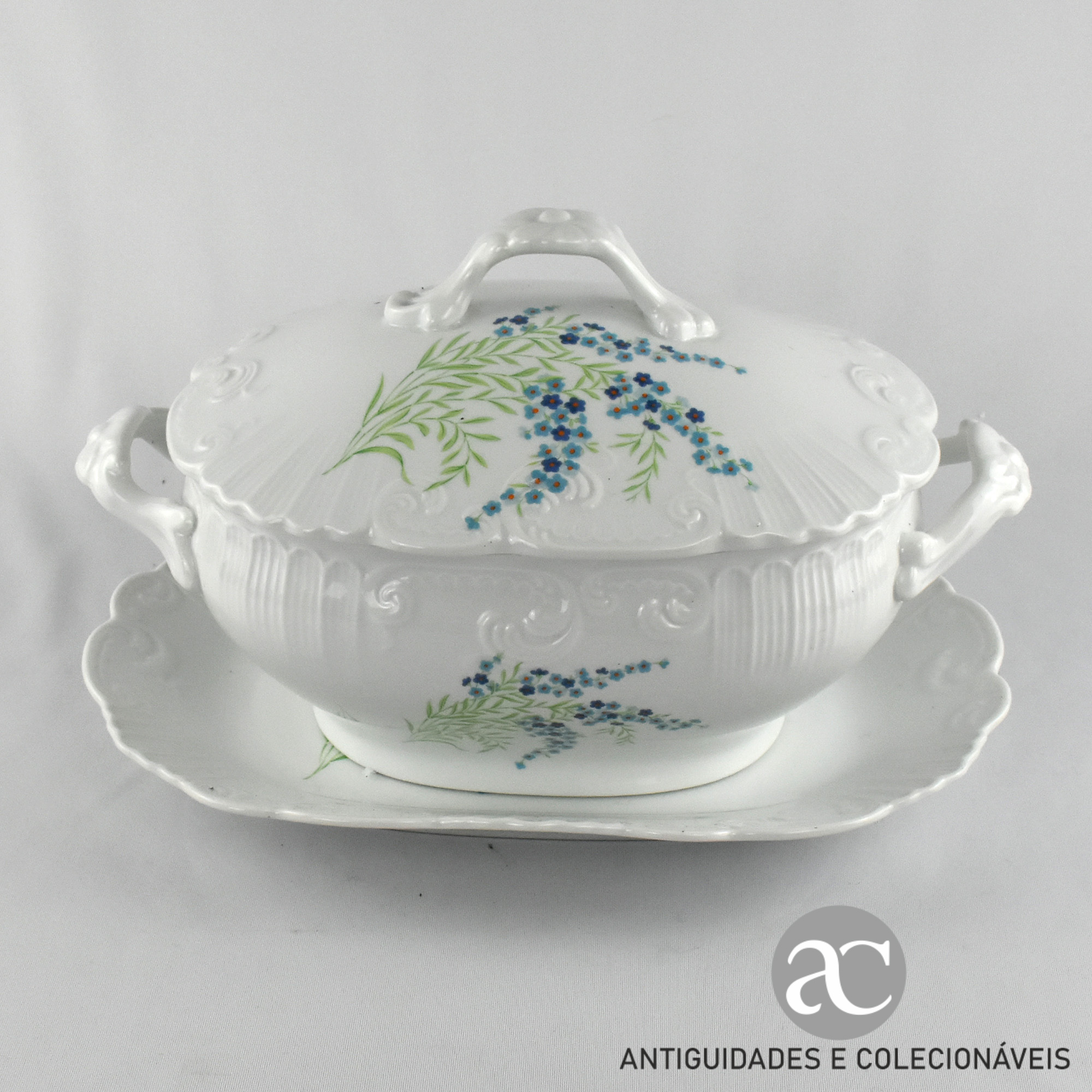 Terrina com travessa Vista Alegre EMA AC1757