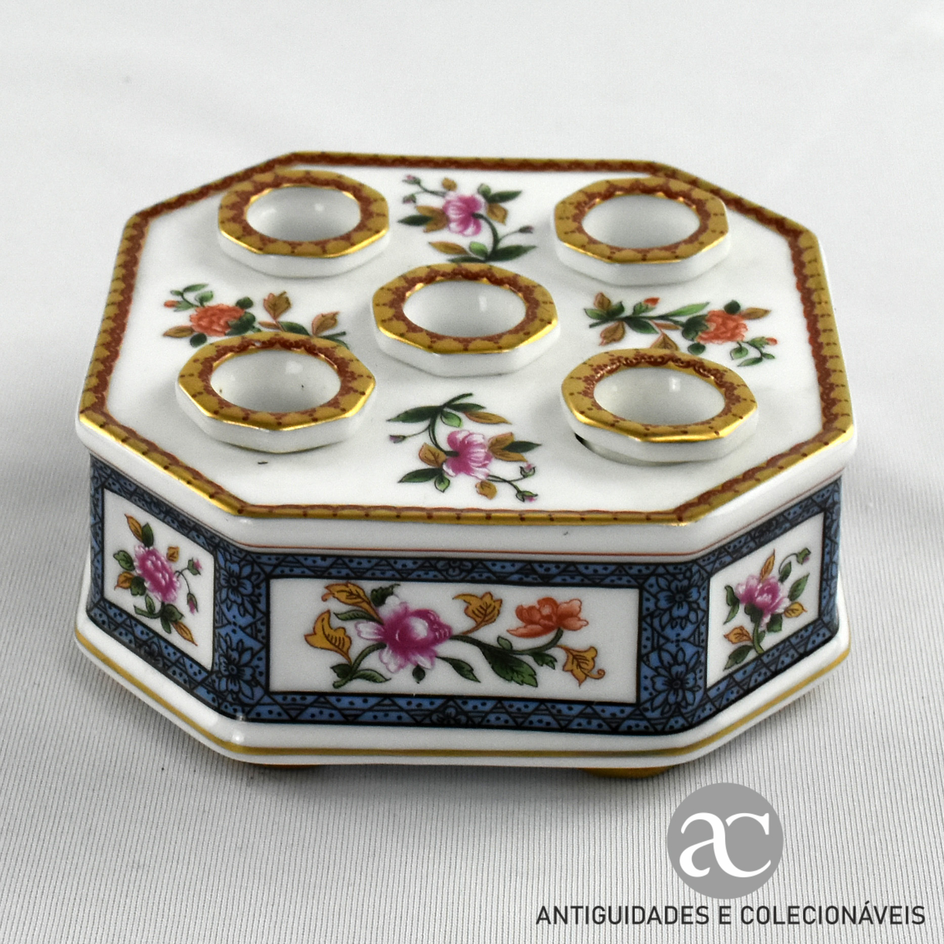 Tinteiro em porcelana Maravilhas da Porcelana - Os Tinteiros AC1517-2