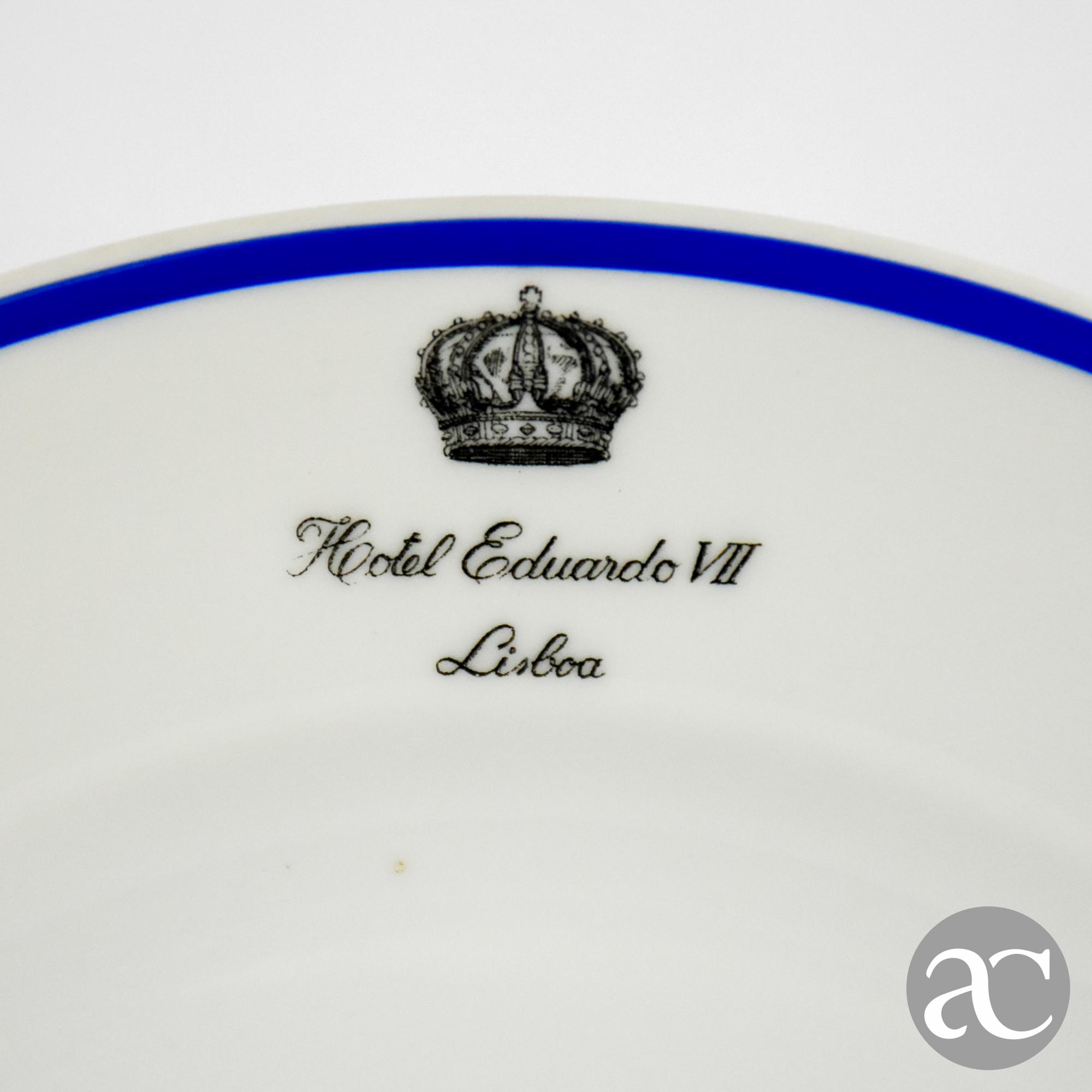 Prato em porcelana Artibus -Hotel Eduardo VII - Lisboa- AC1778-2