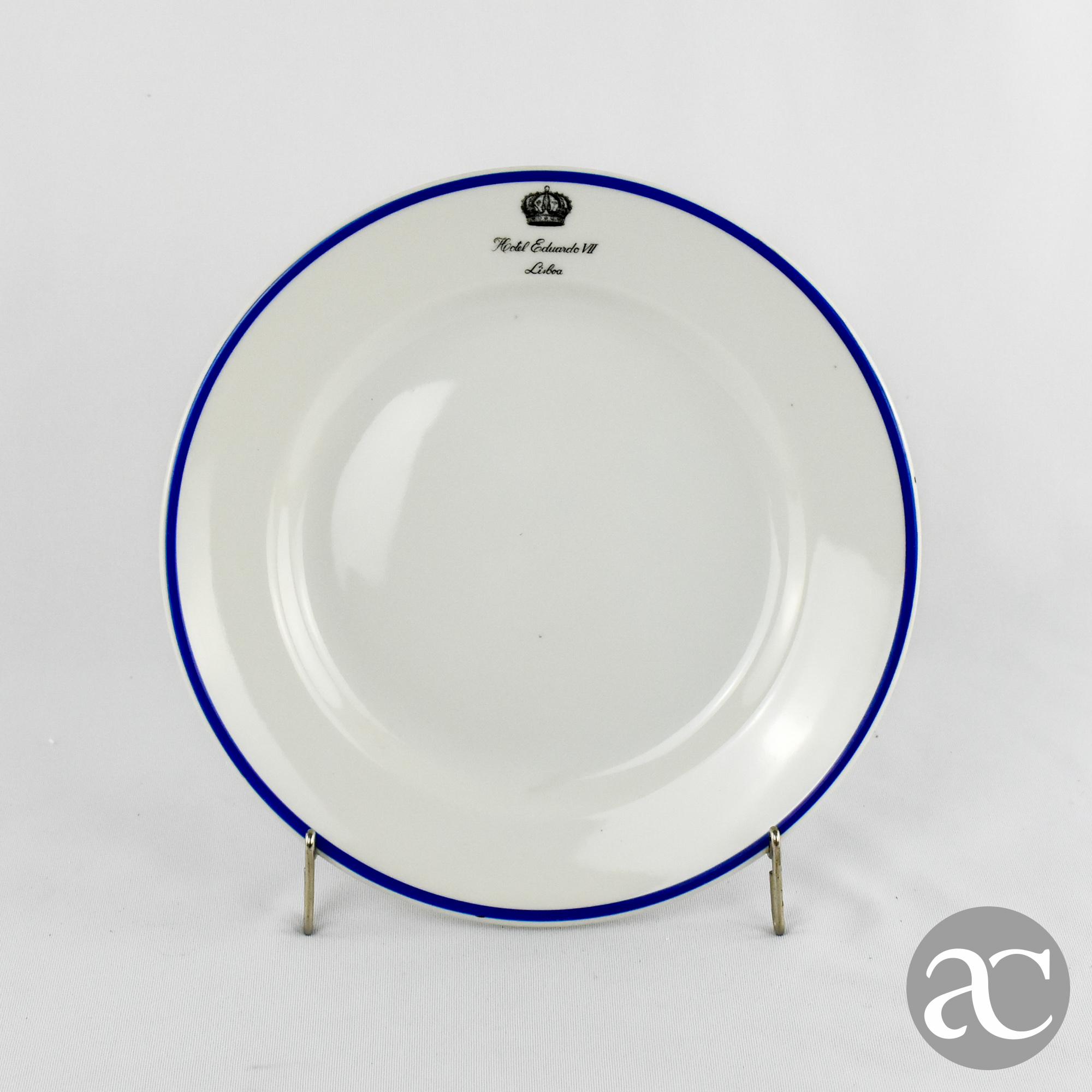 Prato em porcelana Artibus -Hotel Eduardo VII - Lisboa- AC1778