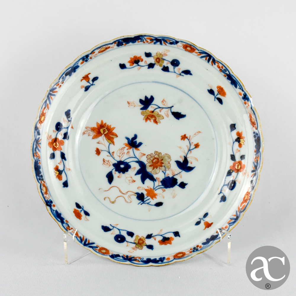 Prato porcelana da China, Imari AC2018