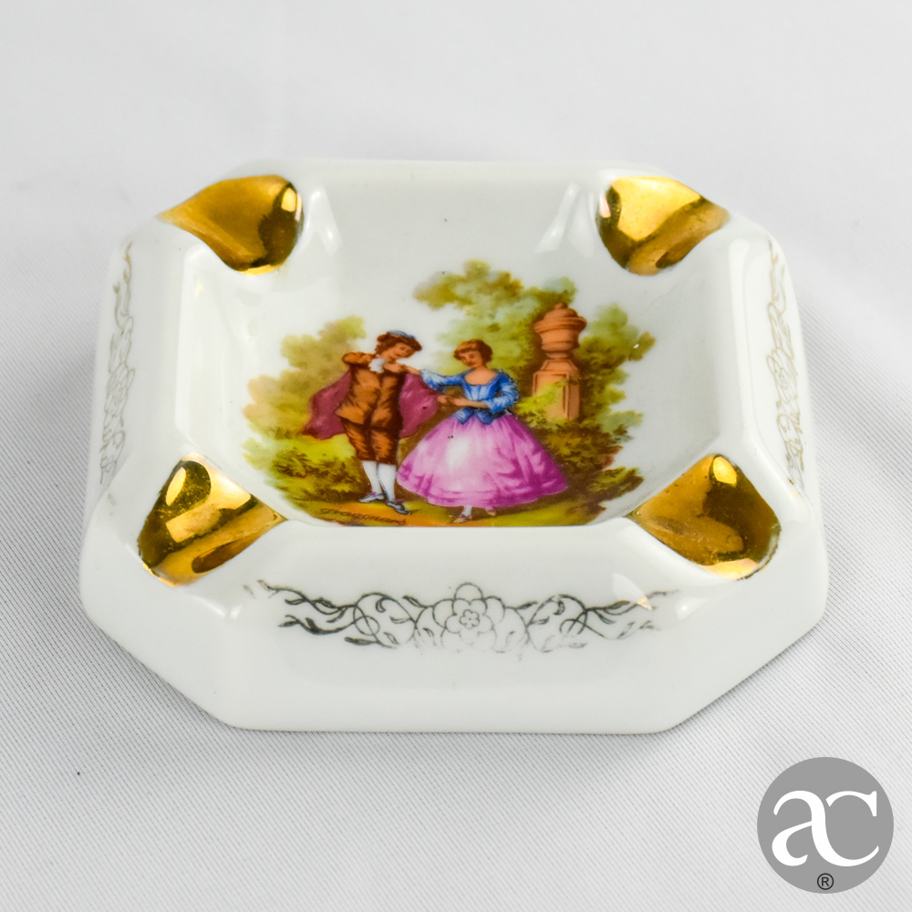 cinzeiro porcelana Limoges AC2059-4