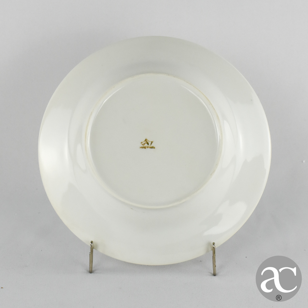 Prato fundo Artibus bordo a ouro AC2135-3