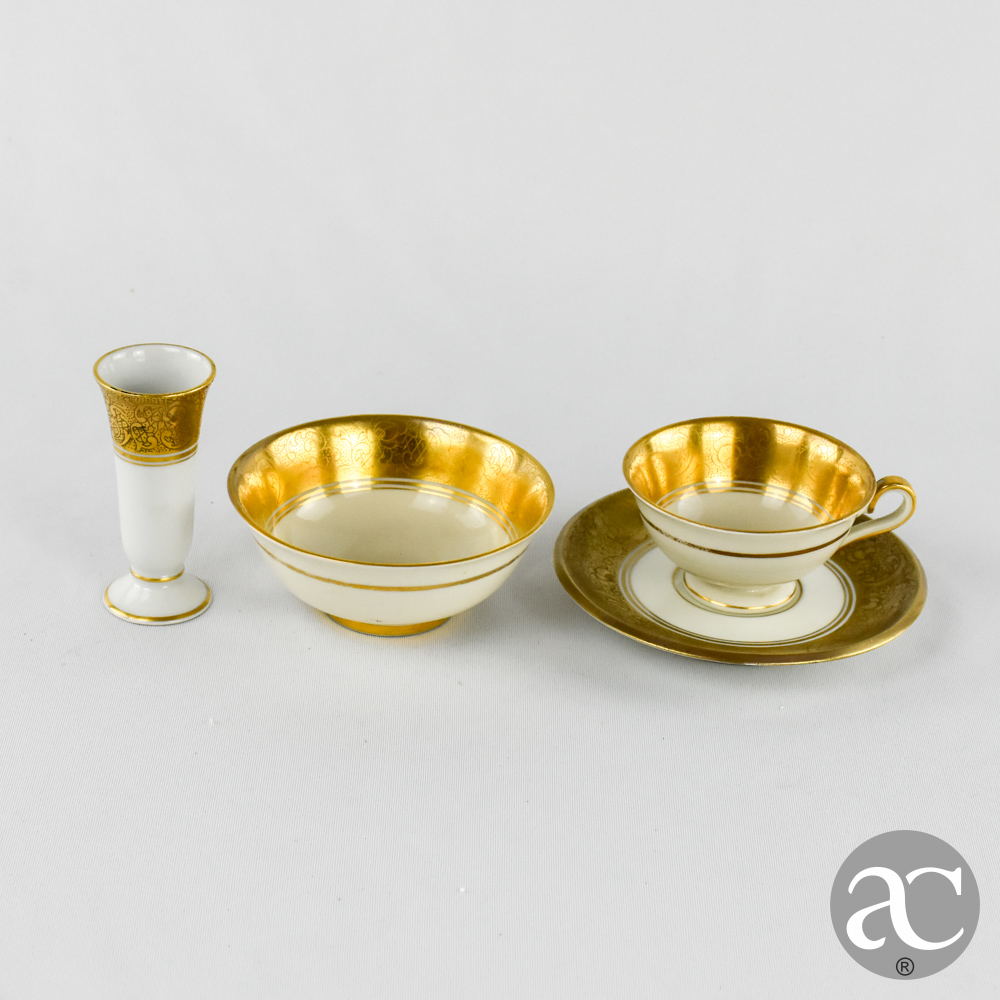 conjunto de chavena taça e solitario Artibus AC2114