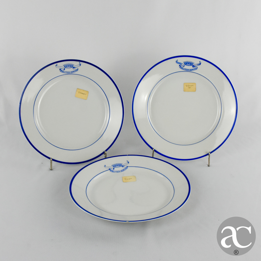 3 pratos ARTIBUS Fideliter Servire AC2145