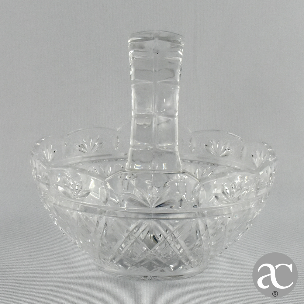 Cesta em cristal Bohemia AC1203