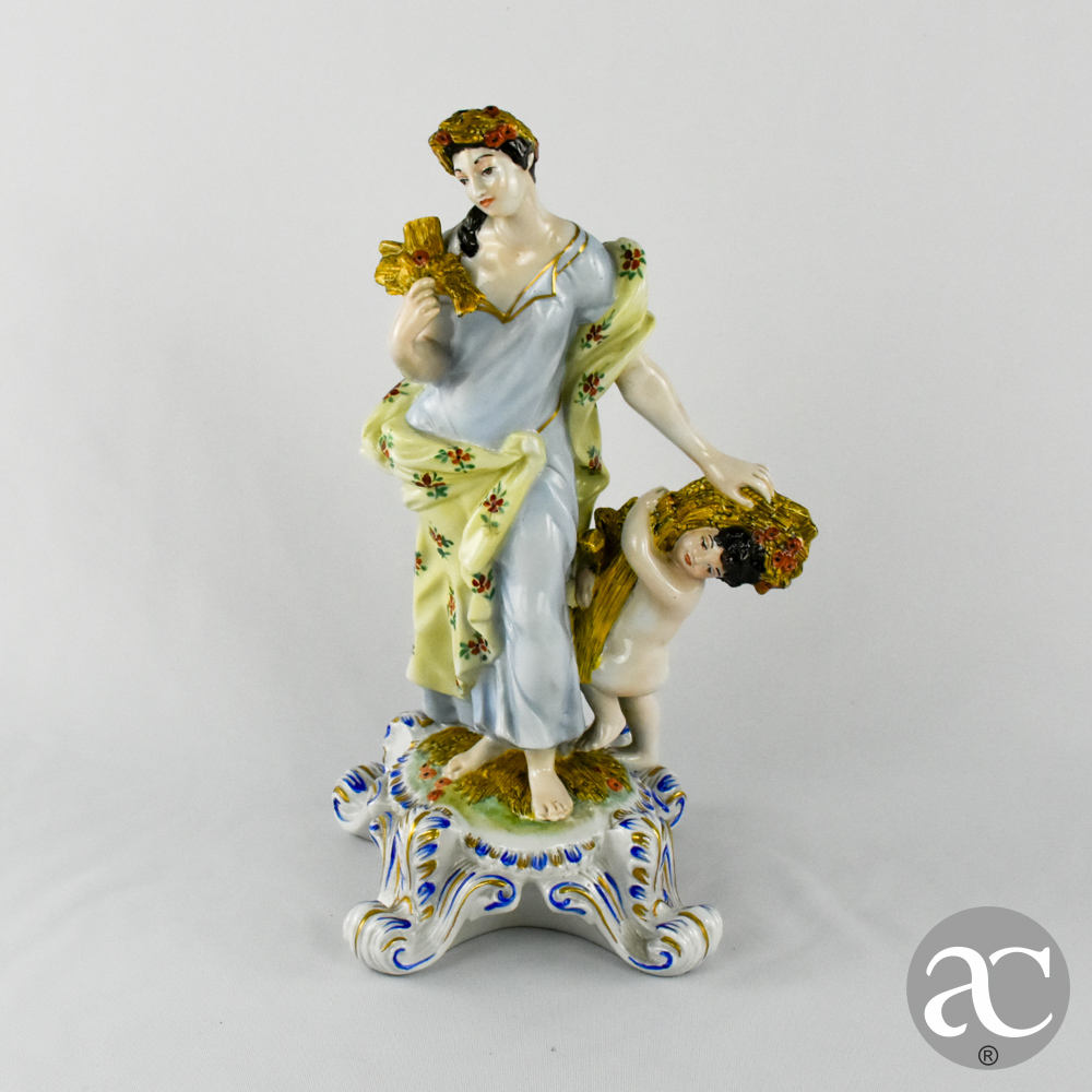 figura feminina porcelana AC2280