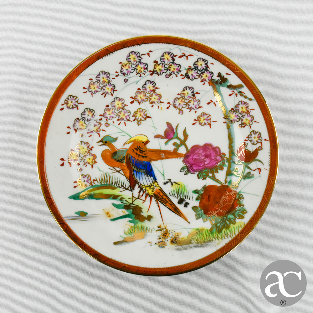 prato porcelana China Faisões AC2225