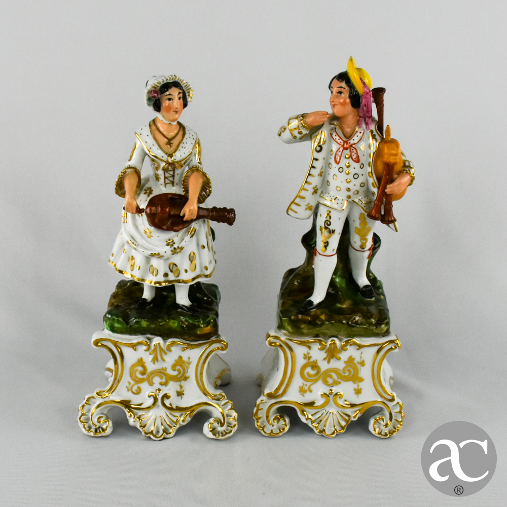 par de musicos Vieux Paris AC2296
