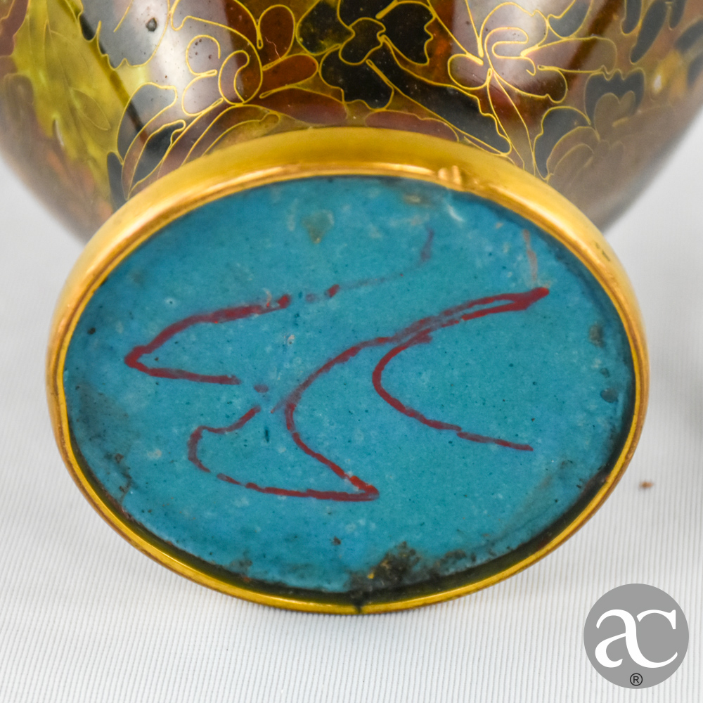 Jarra em cloisonne AC2390-6