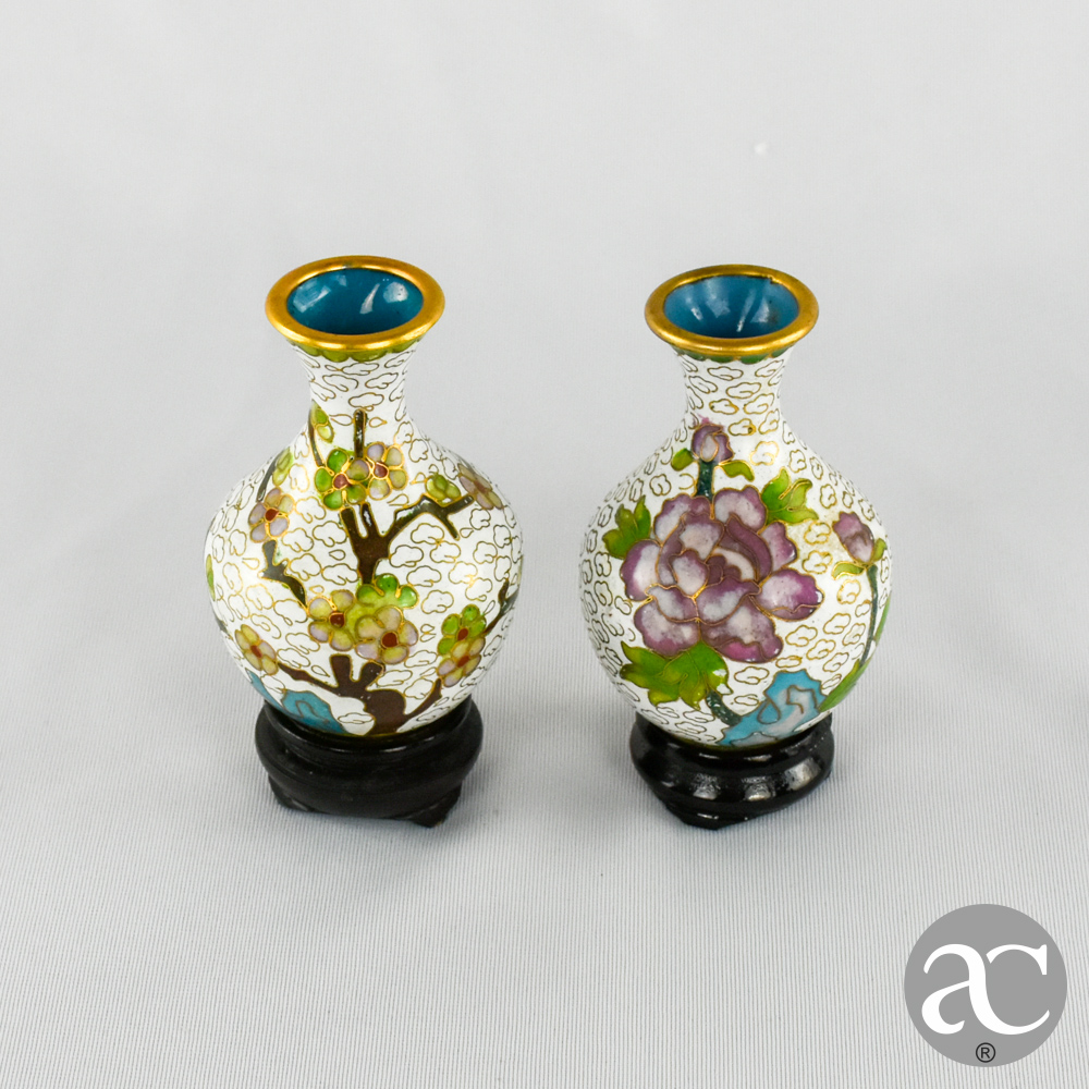 par de jarras cloisonné AC2398