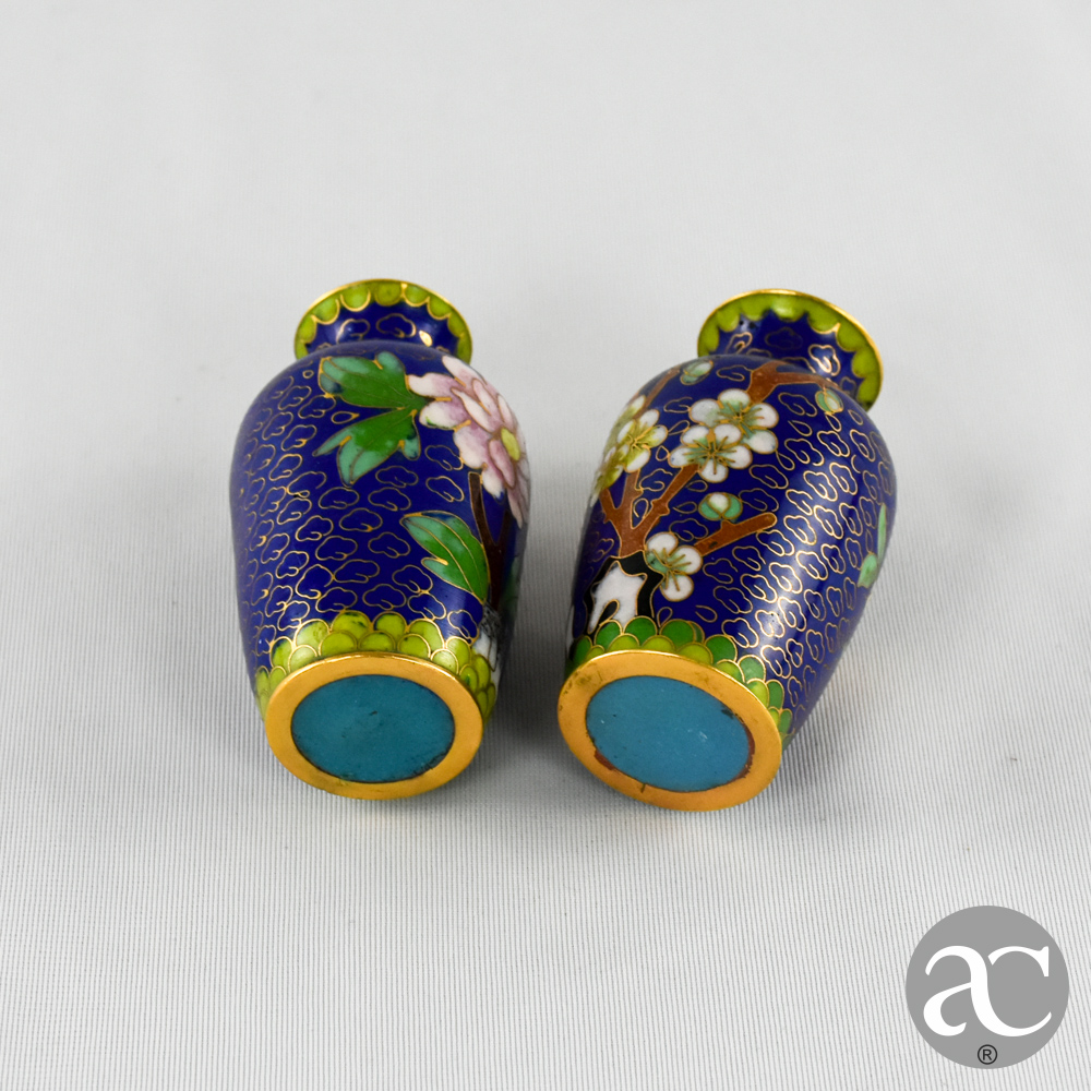 par de jarras em cloisonné AC2407-5