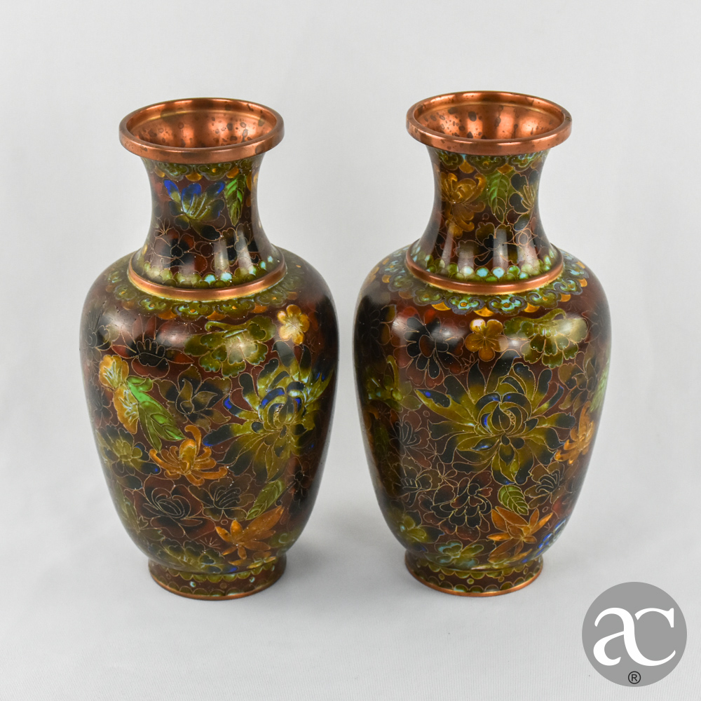 par de jarras Cloisonne AC2516-2