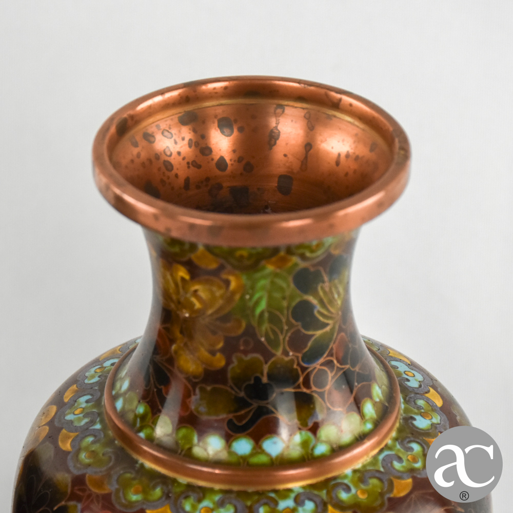 par de jarras Cloisonne AC2516-4