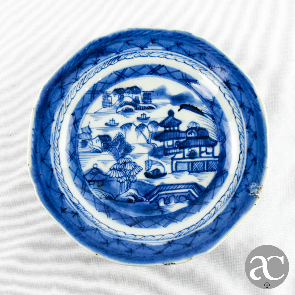 Prato porcelana da China, Cantão AC2610