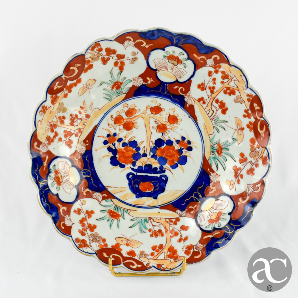 prato Imari periodo EDO AC2638
