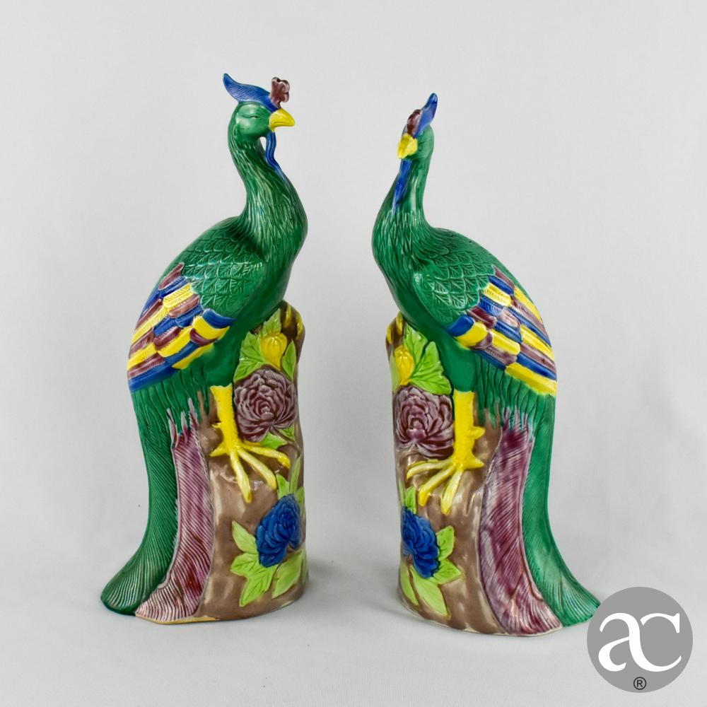 par de fenix porcelana China AC2762