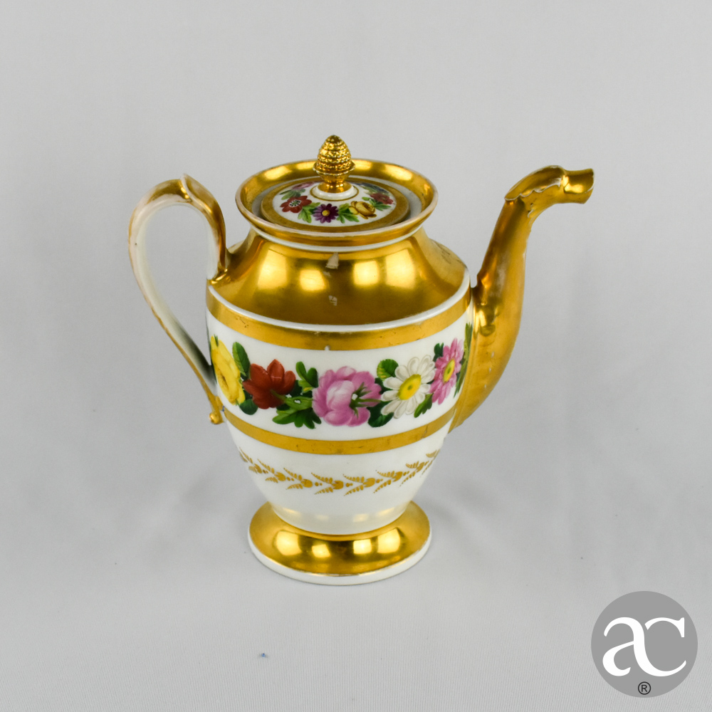 bule porcelana Vieux Paris AC2882