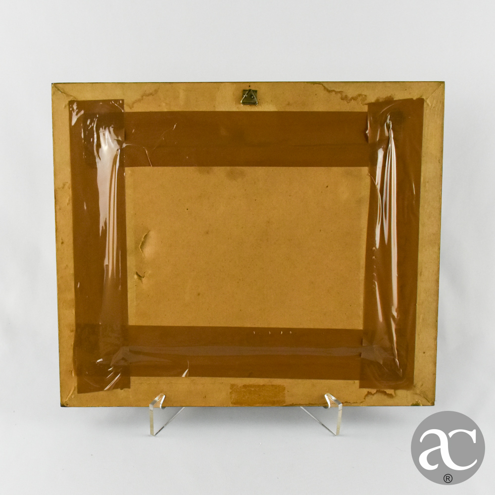 quadro pintado e folha de ouro AC2870-5