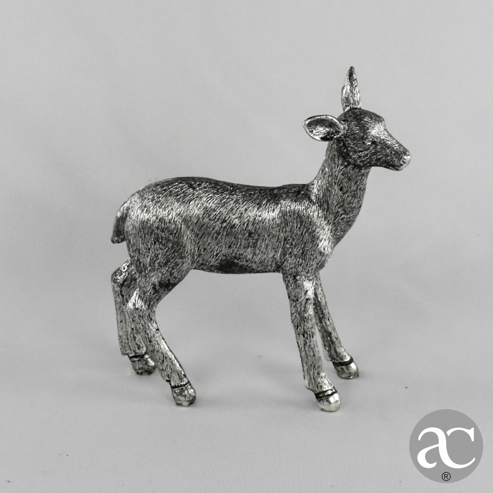 figura de corça prateada AC2905 (1)