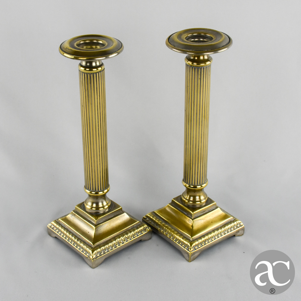 par de castiçais bronze AC2908-2