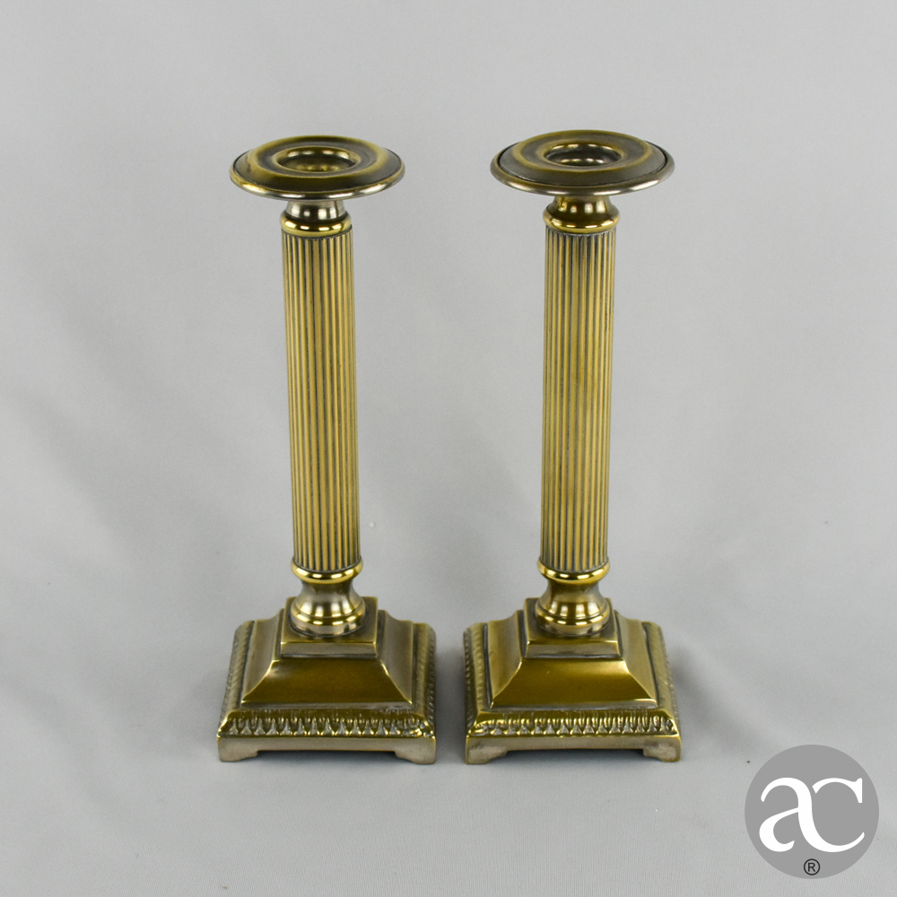 par de castiçais bronze AC2908