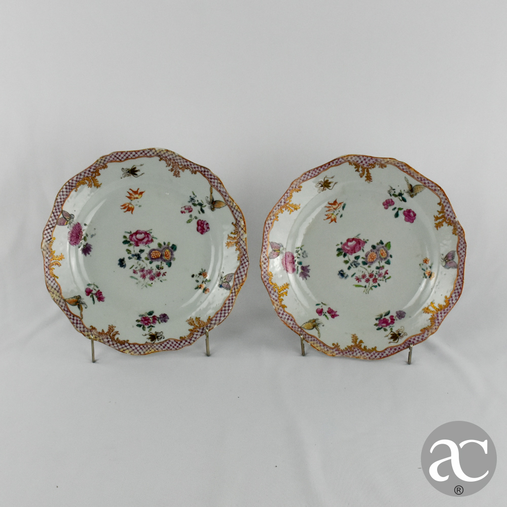 par de pratos familia rosa AC2873