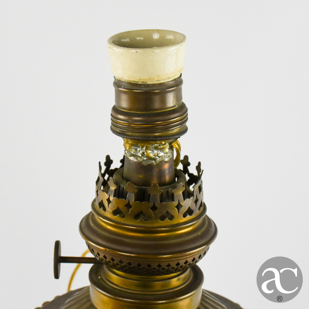 Candeeiro francês em porcelana e bronze AC2919-11