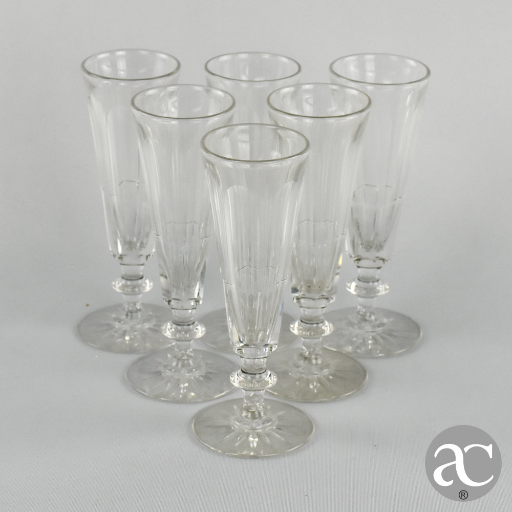 conjunto 6 flutes cristal AC2915