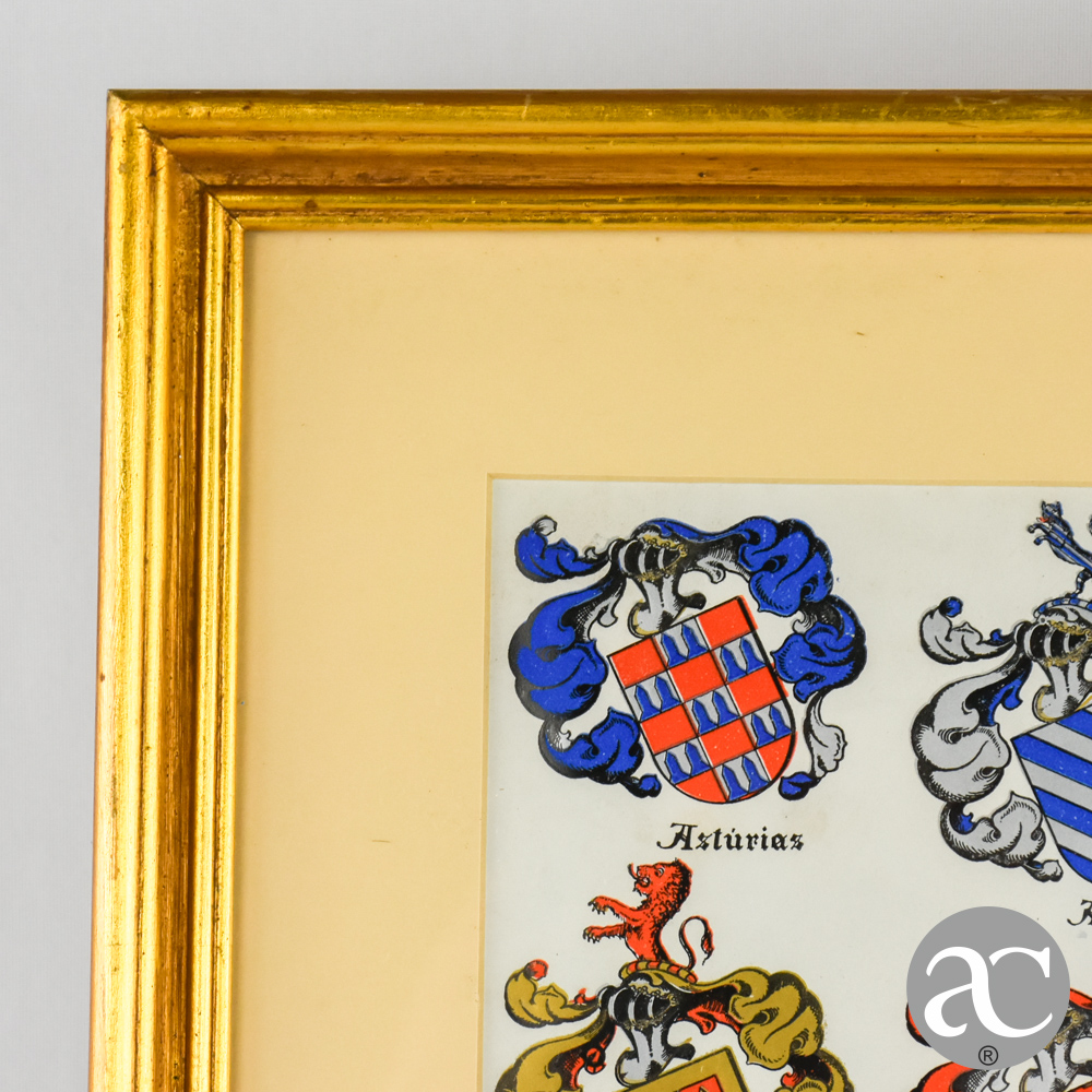 Litografia de brasões AC2982-2