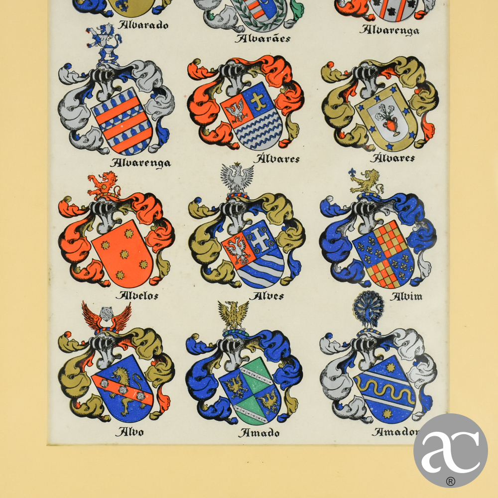 Litografia de brasões AC2984-3