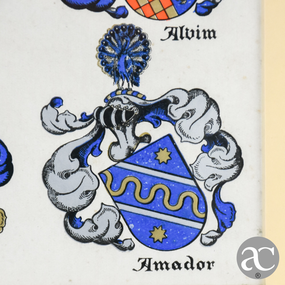 Litografia de brasões AC2984-7