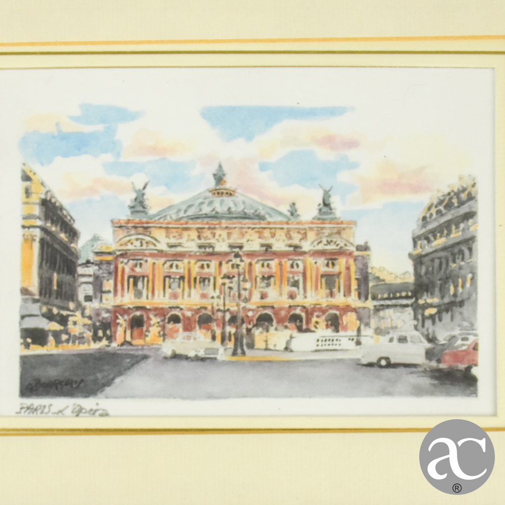 aguarela de Paris AC2983-2