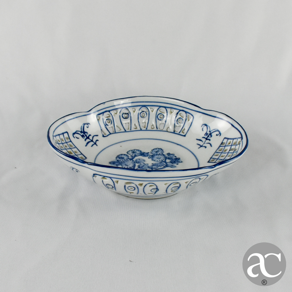 taça porcelana China vazada AC3013